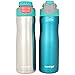 Contigo AUTOSEAL 20 oz. Stainless-Steel Water Bottle, 2 Pack (Assorted Colors)