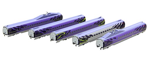 Rokuhan Z Scale T013-5 500 Series Shinkansen Evangelion 5-Car Expansion Set