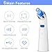 Blackhead Remover,Waiyan Blackhead Vacuum Suction Remover, Electric Blackhead Extractor Tool Set, Skin Pore Cleaner Microdermabrasion Machine Blackhead Eliminator with 5 Adjustable Suction Levels