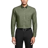 Van Heusen Dress Shirt Regular Fit Oxford Solid Buttondown Collar for Mens  , Dark Green , XXL price in UAE | Amazon UAE | kanbkam