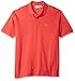 Lacoste Men's Short Sleeve Pique L.12.12 Classic Fit Polo Shirt, L1212, Sirop Pink, Large