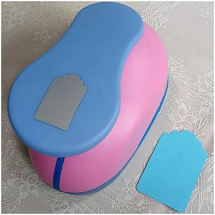 Hole Punch DIY Handmade Cutter Card Craft Printing Puncher 2 Tag Shape Puncher 2 inch 4-5cm Cutting Size
