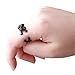 ClothingLoves Women's Cute Pug Burnished Adjustable Wrap Ring