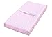 unp Changing Pad Covers, 2 Pack Pink Quatrefoil & Floral Fitted Cotton Table Sheets