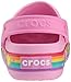 Crocs Kids' Crocband Fun Lab Hearts Light-Up Clog, Carnation, 11 M US Little Kid