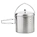 Solo Stove Pot 4000: Stainless Steel Companion Pot for Campfire. Great for Backpacking, Camping, Bushcraft, Survivalthumb 1