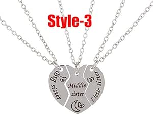 Amazon.com: Davitu 3pcs Best Friends Forever Big Little ...