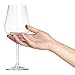 Set of 4 Crystal Red Wine Glasses 450ml (15.2 oz.) - Lead-Free Glass