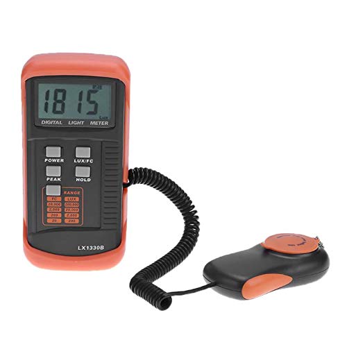 Lexiesxue LX1330B Digital Luminometer Professional UV Intensity Meter Radiometer Multifunctional Light Meter Photometer 0.1Lux-200000Lux