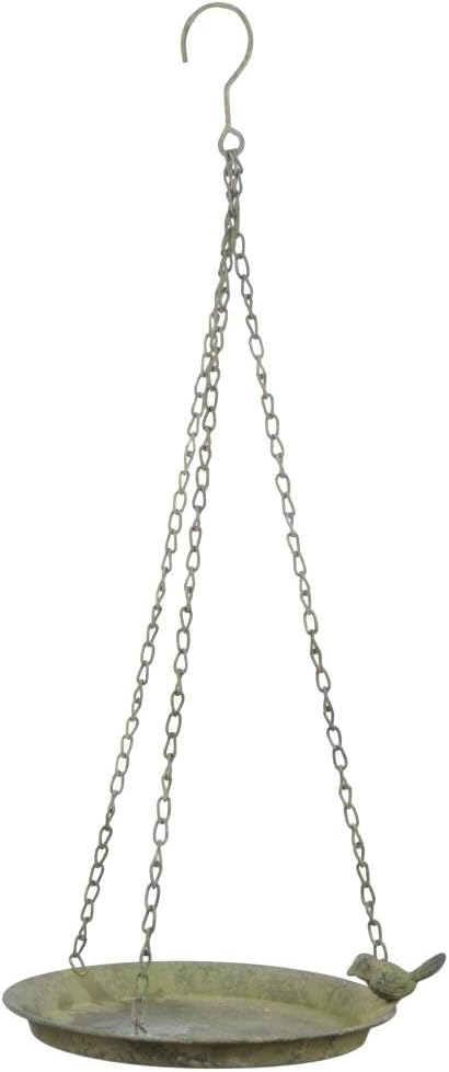 Esschert Design AM82 AM Green 1 Hanging Bird Bath