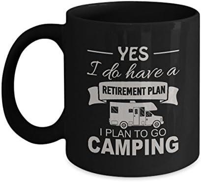 Retirement Plan Camping Accessories For Mom Dad Women and Men Ultimate Super Cool Gifts For The Camper