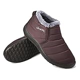 gracosy Warm Snow Boots, Winter Warm Ankle