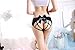 Women Open Crotch Bow-Tie Panties Mindnight Sexy Underwear