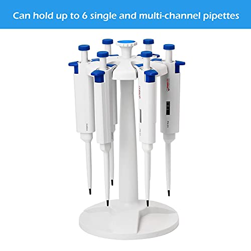 Lab Pipette Rack, Four E's Scientific Carousel Laboratory Pipette Stand