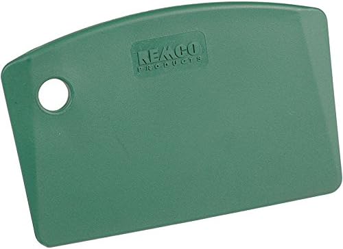 RemcoA Vikan Company 6959MD2 Green Polypropylene Metal Detectable Bench Scraper, Injection Molded Blade, 3.5" L x 5.5" W, 1 Piece