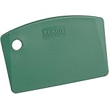Remco 6959MD2 Green Polypropylene Metal Detectable Bench Scraper, Injection Molded Blade, 3.5