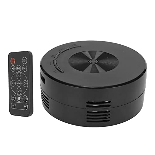 ASHATA Portable Mini LED Projector, TFT LCD Home Theater Movie Projector with Phone Same Screen Function, 2022 Upgraded Video Projector with Speaker for Camping Home Office, Outdoor Movie Projector