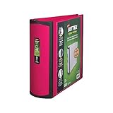 Staples 702876 Better 3-Inch D 3-Ring View Binder Pink (15128-US)