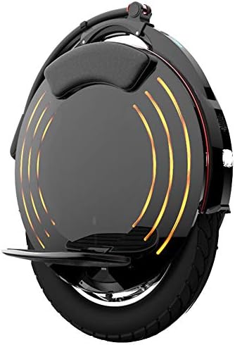 ZKORN Electric Unicycle Balance Car, Electric mobility Adult Single-Wheeled Off-Road Scooter sense intelligent drift balance car High fidelity Bluetooth audio with LED light, Black
