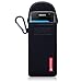 Galaxy S7 Edge Case, Shocksock [IMPACT SHOCK RESISTANT] [Black] Galaxy S7 Edge Neoprene Case Pouch with Velcro Closure and Carabiner for Samsung Galaxy S7 Edge - Black