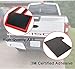 Arita Tailgate Insert Letters for Ford F150 2018 2019 2020-3M Adhesive & 3D Raised Metal Tailgate Decal Letters - Gloss Black with Red Border