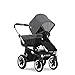 Bugaboo Donkey2 Sun Canopy, Grey Mélange - Extendable Sun Shade for Full Weather Protection, Machine Washable