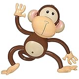 Rhode Island Novelty 27 Inch Monkey Inflates, Set of 6