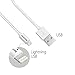 Avantree [Apple MFi Certified 2 Pack iPhone Cable Short, Apple Lightning Cable 1ft for iPhone X, 8, 7, 6s, 6, 6 Plus, 5 iPod iPad, High Speed Data Sync and Charge Cable - White
