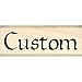 Stamps by Impression Custom Made Personalized Children's or Teacher Name One Line Rubber Stamp