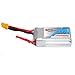GNB 550mah 3s 11.1v 80c Lipo Battery with XT30 Micro FPV plug for RC Racing Drone.