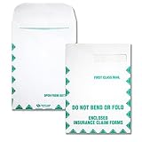 Quality Park, HCFS-1508 Window Envelopes, Redi-Seal, First Class, White, 100 per Box,(54692)