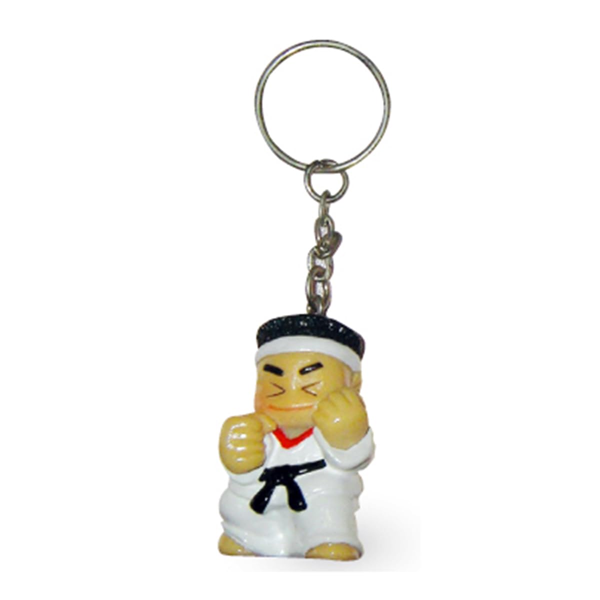 Playwell Martial Arts Key Rings - Taekwondo TKD Figurine Key Chains - (H500)