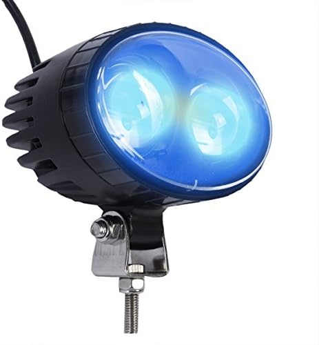 Xinruilai Blue Arrow Light 10-80V 6w LED Light Vehicle Safety Lamps LED Forklift Fork truckLights Driving Lights spot beam12 Months Warranty(Blue)
