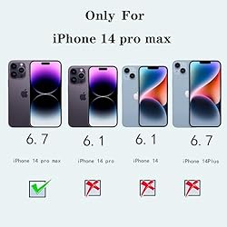 GSRYPC LED Light up case for iPhone 14 pro max,LED