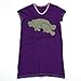Lazy One Women's Manatee V-Neck Nightshirt