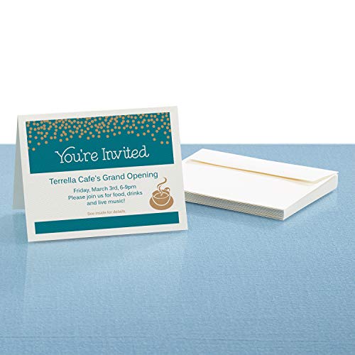Avery Printable Note Cards, Inkjet Printers, 50 Cards and Envelopes, 4.