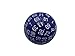 Single 100 Sided Polyhedral Dice (D100) | Solid Blue Color with White Numbering (45mm) by Skull Splitter Dice