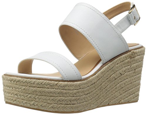 Aldo Women's Scarantino Platform Sandal, White, 7.5 B US
