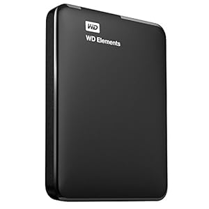 WD HDD ポータブルハードディスク 3TB  WD Elements Portable WDBU6Y0030BBK-PESN USB3.0/ブラック/3年保証