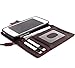 Genuine Natural Leather Handmade Case for Apple iPhone 5 5S 5c Book Wallet Id Holder Cover Credit Cards Slim Brown DavisCase