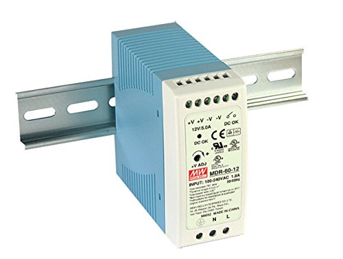 [PowerNex] Mean Well MDR-60-24 24V 2.5A 60W Single Output Industrial DIN Rail Power Supply