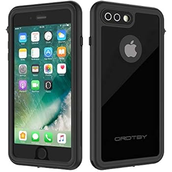 ORDTBY iPhone 7 Plus/8 Plus Waterproof Case, Underwater Full Sealed Cover IP68 Certified for Waterproof Snowproof Shockproof and Dustproof Case for iPhone 7/8 Plus - 5.5
