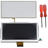 TOMSIN Replacement LCD Display &amp; Touch Screen Glass Digitizer Repair Part for Nintendo Wii U GamePad