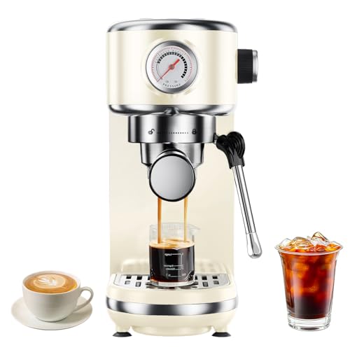 atatix 20 Bar Espresso Machine with Milk Frother