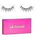 Icona Lashes Premium Quality False Eyelashes | Head Over Heels | Wispy and Flared |Non-Magnetic | Natural Look and Feel | Reusable | 100% Handmade & Cruelty-Free | Bachelorette Packaging