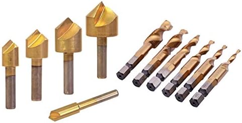 KANJJ-YU Metal 11Pcs Drill Bit Set 