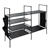 HOMEMAXS Shoe Rack, 6 Tiers Shoes Standing Storage Holder for 18 Pair Shoes 106 x 30 x 85 cm