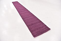 Unique Loom Solid Shag Collection Area Rug