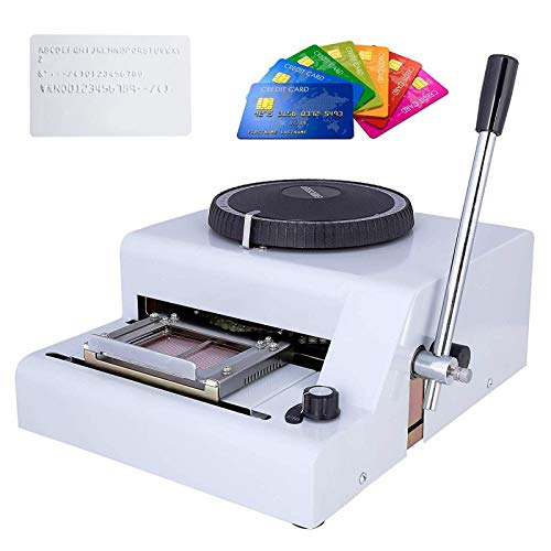 Embossing Machine 66 Characters Card Embosser Printer Gift Card Credit ID PVC Card Embosser Stamping Machine Manual Embosser Machine - Thumbnail 7