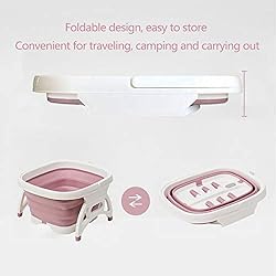 Collapsible Foot Soaking Bath Basin with Foot
